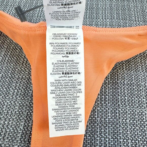 Sweaty Betty Dress Womens 12 Power Workout Inner Shorts Orange Removable Cups - Picture 5 of 13